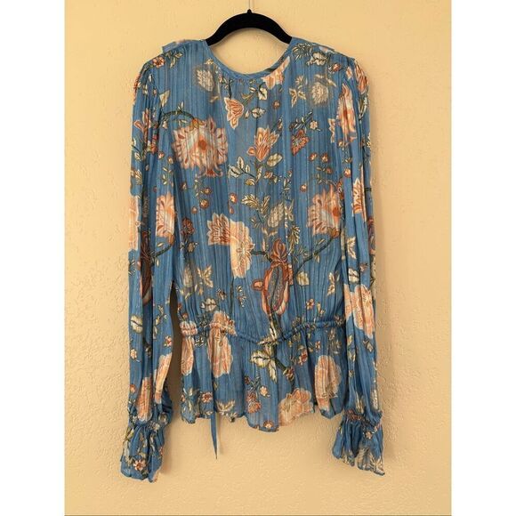 Ramy Brook Printed Veronica Blouse - Picture 5 of 9